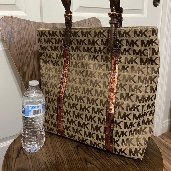 Michael kors sequin stripes tote - Picture 2 of 8